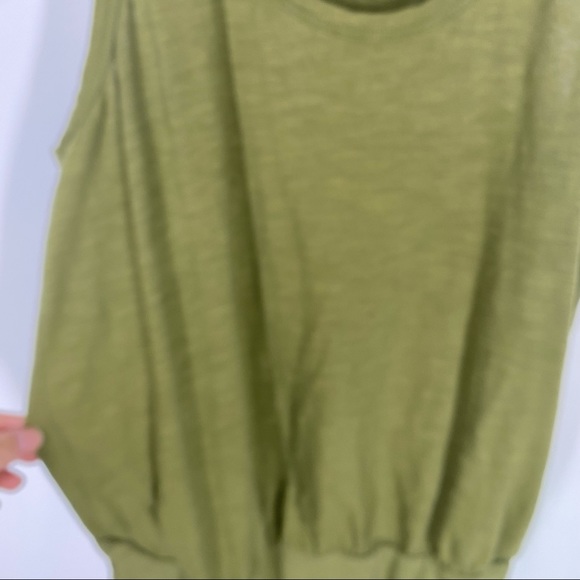 Intimately Free People Green Tank Bodysuit XS - Picture 3 of 5